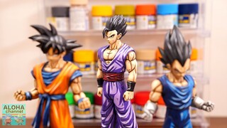 DRAGON BALL 2D REPAINT FIGURE SON GOKU VEGETA ULTIMATE GOHAN SUPER HERO DXF