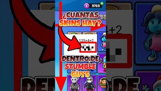 🤔 ¿Cuántas SKINS Hay en TOTAL Dentro de STUMBLE GUYS? ✅ #stumbleguys #stumble #short | ERCASTY