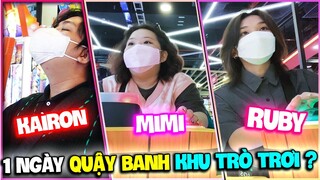 1 Ngày Ruby Cùng MIMI Và KAIRON Quậy Banh Khu trò Chơi Sẽ Như Thế Nào ?