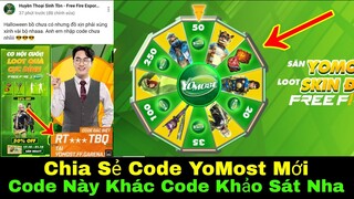 Gà Rán Bất Ngờ Phát Code YoMost Mới Nhân Dịp Halloween...