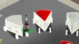 [Zombie Destruction Project] Tom and Jerry's favorite cheese car module #43 The vehicle turns into c
