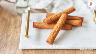 ฟินองเซียแบบแท่ง/ Financier Sticks / スティックフィナンシェ