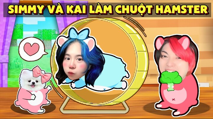 Mèo Simmy Một Ngày Làm Gia Đình Hamster Nuôi Con Trong Roblox ! Bé Dâu Làm Hamster