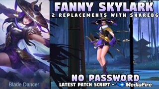 Fanny Skylark Epic Skin Script | No Password | Mobile Legends