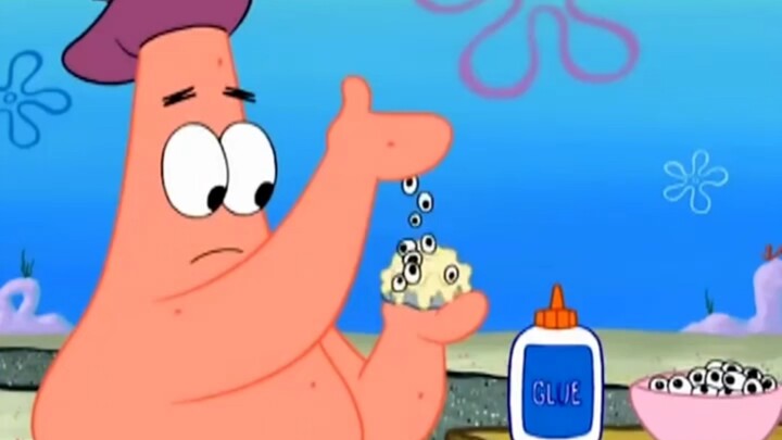 Patrick Star has superb artistic talent!!!