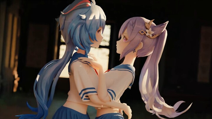 心💙甘❤️晴💜愿【危险派对/真实渲染/JK白丝】