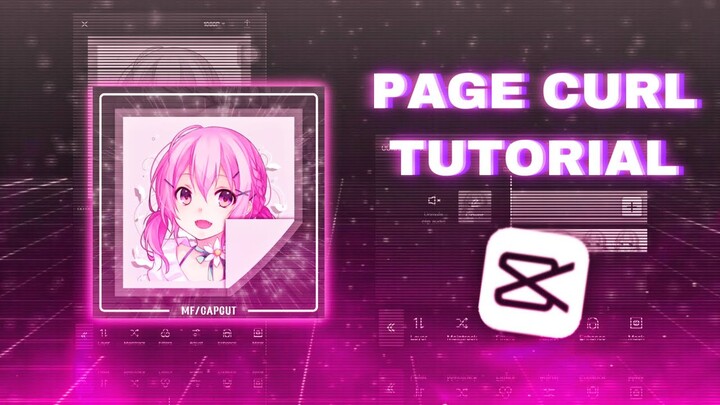 Page curl like after effect ? | You wouldn't think it came from the CapCut | Tutorial