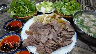 LẨU BÒ. Lấy lại sức sau chuyến đi sinh tồn - Bin Đen Miền Tây # 350