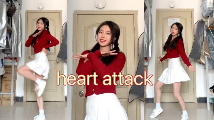 หัวใจเต้นแรงแล้วใช่ไหม～เต้นคัฟเวอร์เพลง Heart Attack ของ AOA เต็มเพลงในหอพัก มาเต้นด้วยกันให้หัวใจสั