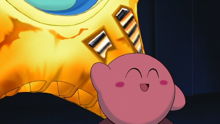 Kirby found the spaceship because of his greed