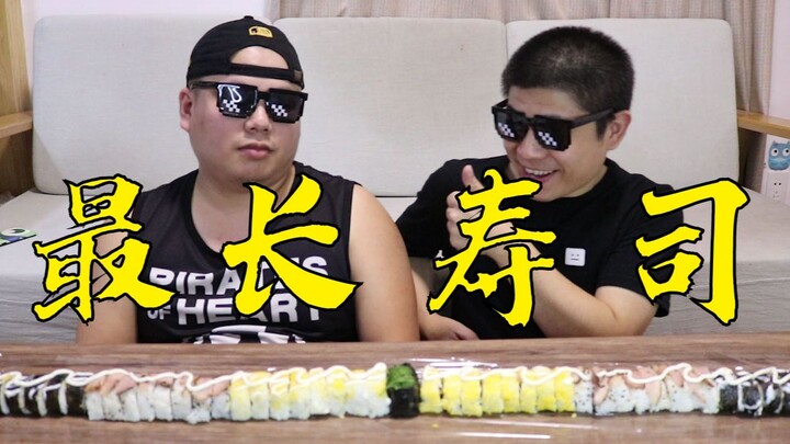 Thử thách món sushi lâu đời nhất trên mạng — niềm vui của đàn ông đơn giản vậy thôi!