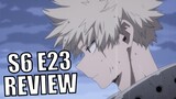 Katsuki Bakugou: REDEMPTION⎮My Hero Academia Season 6 Episode 23 Review