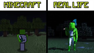 BEGINILAH KALAU MINECRAFT JADI REAL LIFE KEREN BANGET SUMPAH!!!