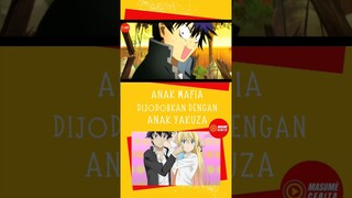 anak yakuza & anak mafia dijodohkan orang tua mereka #alurceritaanime #anime #nisekoi #animeromance