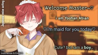 ♡ Maid For You ♡ Asmr / Japanese voice acting [subtitle: English / Indonesia]