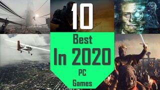 BEST PC GAMES in 2020 | TOP10 Games for PC in 2020