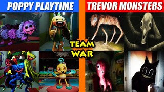 Poppy Playtime vs Trevor Monsters Turf War | SPORE