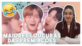 REAGINDO À 'MOMENTOS HILÁRIOS EM PREMIAÇÕES DE KPOP' | PARTE 2