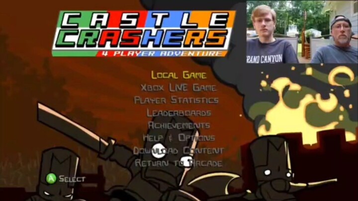 Gaming at the Lounge - Castle Crashers