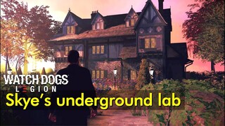 Skye Larsen's eerie underground lab (2030s London) | Watch Dogs: Legion