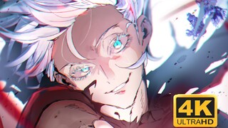 【4k/60帧】剪去部分对话 追忆五条悟成为最强之战！五条悟vs伏黑甚尔！天上天下，唯我独尊！
