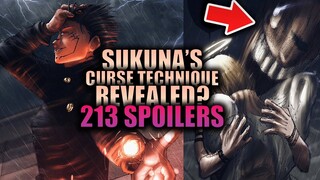 SUKUNA'S TRUE CURSED TECHNIQUE REVEALED? / Jujutsu Kaisen Chapter 213 Spoilers