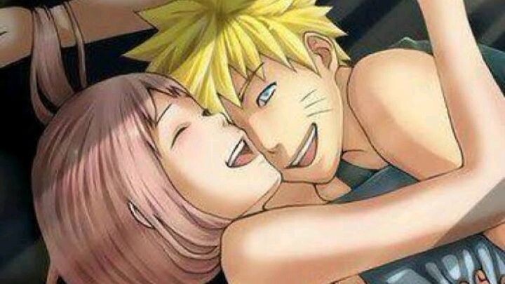 naruto and sakura kiss 😘😘😘