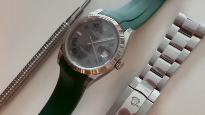 y2mate.com - How to Change Strap for Rolex Datejust 36_720p