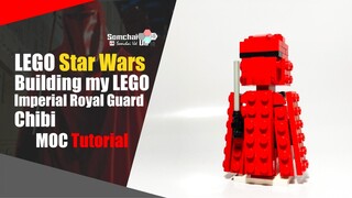 LEGO Star Wars Imperial Royal Guard Chibi MOC Tutorial | Somchai Ud