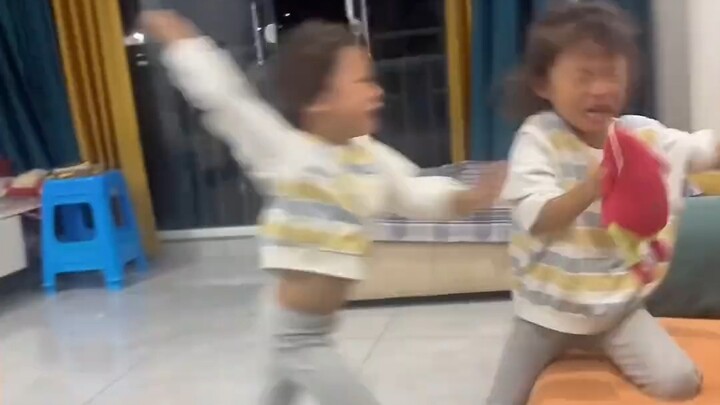 This is the twin duo you all envy—ready to brawl at the drop of a hat, with victory decided by each 