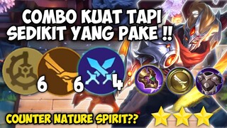 COMBO KUAT TAPI SEDIKIT YANG PAKE! 6 MECH ERA 6 GUNNER 4 SWORDMAN! COUNTER NATURE SPIRIT MAGIC CHESS