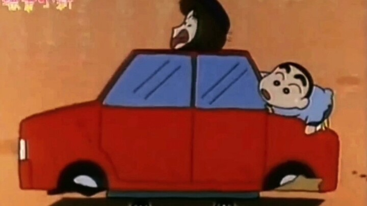 蜡笔小新：我被警察小姐姐撞到了！