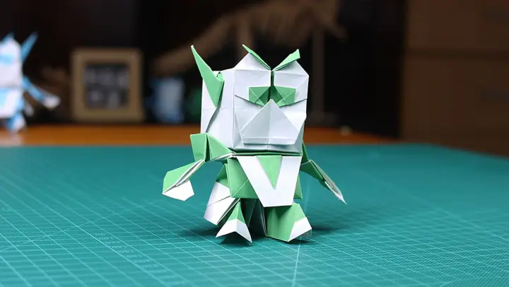 [Life] Papercraft: A Cool Robot with a Square Head