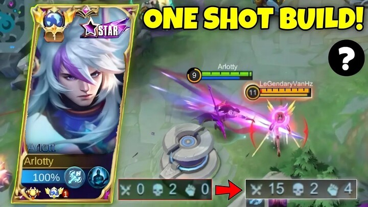 DYRROTH CAN EASILY COUNTER ARLOTT! ARE YOU KIDDING ME  BEST ONE SHOT BUILD ARLOTT 2023 -MLBB