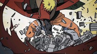 NARUTO SAGE MODE VS PAIN