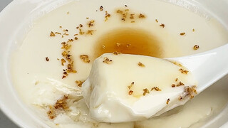 不愧是古代人喜欢吃的冰淇淋，也是贾宝玉喜欢吃的冰酥酪，有辛今天试做了一下，简直好吃到原地转圈圈！