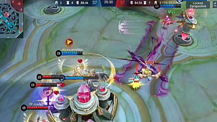 KHUFRA USE ULT TO PUSH MINION TO BENI ULT