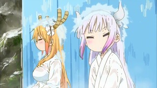 Kanna Kamui Moments in episode 5 of Miss Kobayashi's Maid Dragon Season 1 - Kanna Kamui Cute Moments