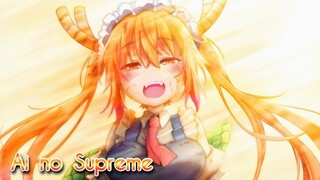 『Lyrics AMV』Kobayashi-san Chi no Maid Dragón S【Ai no Supreme - Fhána】Opening Full ᴴᴰ