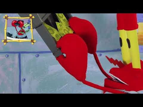Spongebob Squarepants Episode Demo Squidword Keluar Dari Krusty Krab