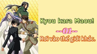 [Kyou kara Maou!] Ma Vương Dễ Thương ss 1 Tập 1 Rơi vào thế giới khác | bản vietsub 2004