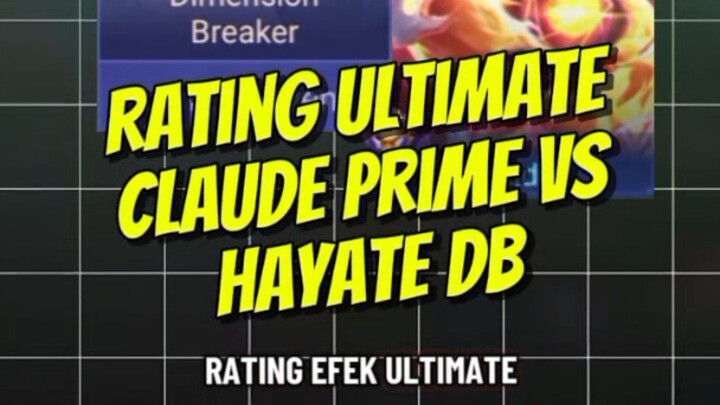 CLAUDE PRIME VS HAYATE DIMENSION BREAKER