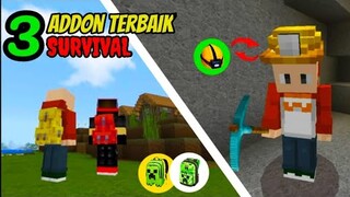 Top 3 Addon Survival di Minecraft Pe