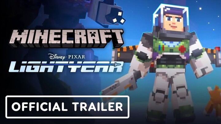 Minecraft x Lightyear   Official Collaboration Trailer
