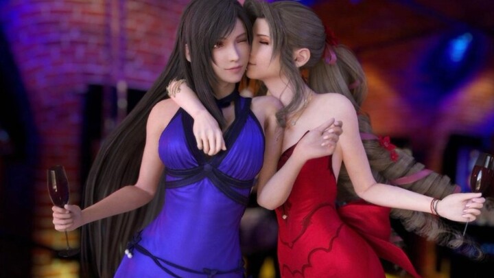 [Phim&TV][Final Fantasy]Aerith - Tifa