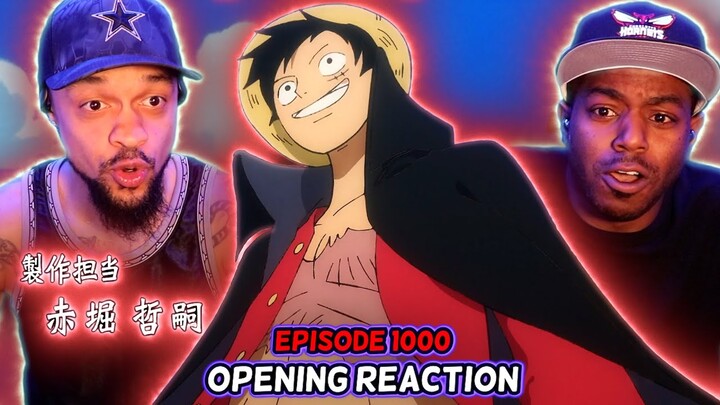 One Piece Episode 1000 Opening Reaction!