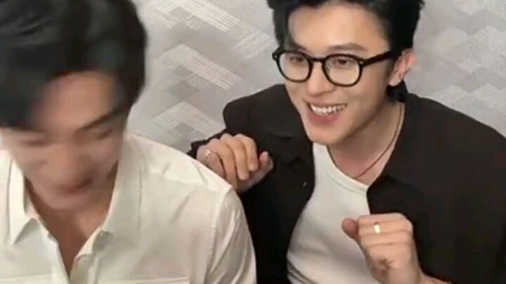 260411 Matthew Han and Zhang Mingbo's first live Engsub