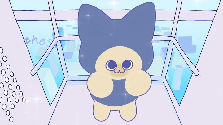 القطة الغبية لا تستطيع الانتظار…!