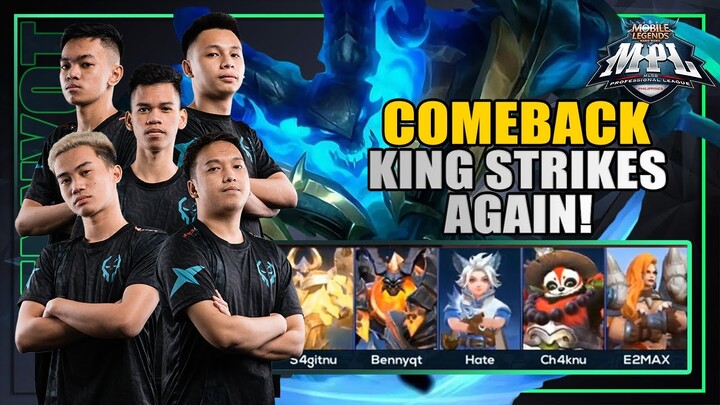 THE COMEBACK KING STRIKES AGAIN!!