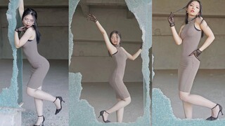 Broken [Iron Mountain Backrest] Jumping down into a "short skirt"